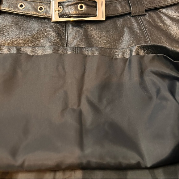 Wilsons Genuine Leather Black Skirt | NWOT - Size 8 - Picture 6 of 9